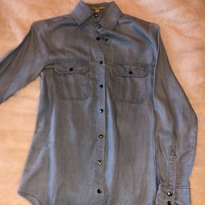 Gianni Bini Denim Button Down